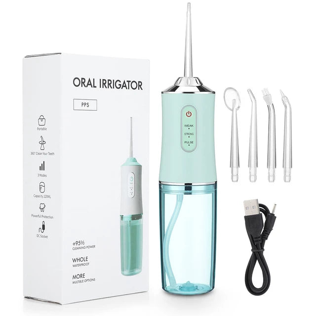 Irrigador Bucal Oral 4 Plumillas