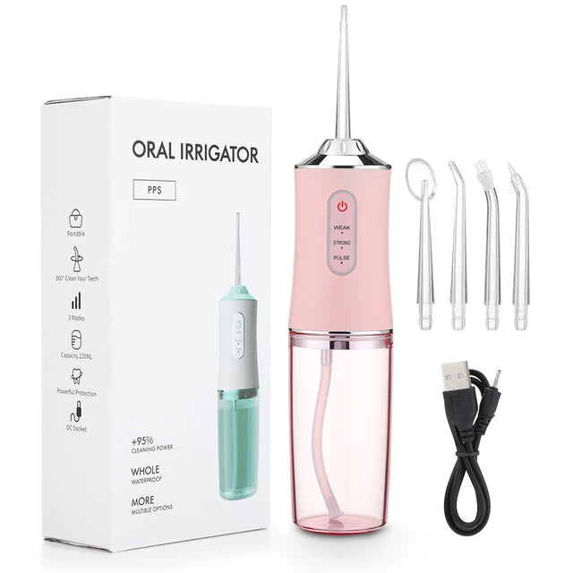 Irrigador Bucal Oral 4 Plumillas