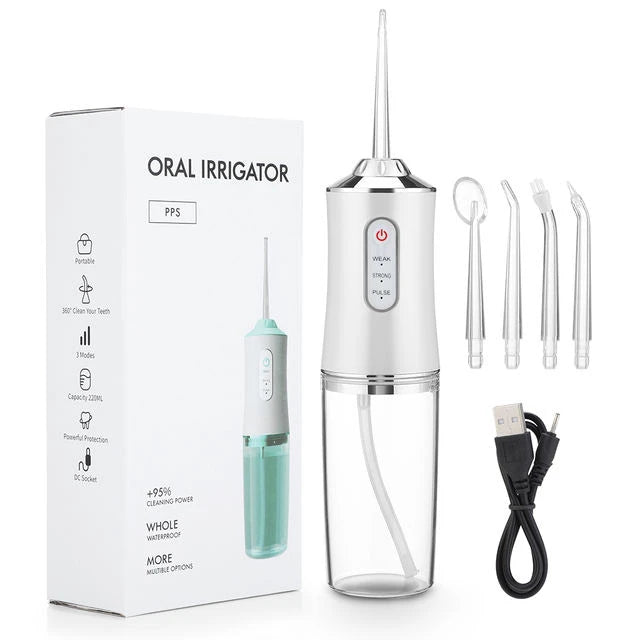 Irrigador Bucal Oral 4 Plumillas